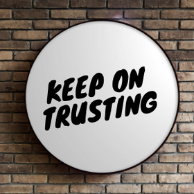 Keep On Trusting motivational apparel, Christian Apparel, Family Clothing, Positive Quote Supply