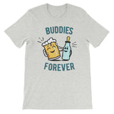 Buddies Forever For Father, Beer Mug & Milk Bottle Matching Tees