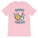 Buddies Forever For Father, Beer Mug & Milk Bottle Matching Tees