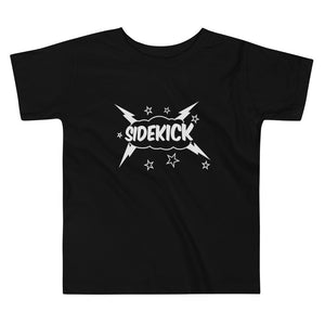 Toddler Black Sidekick Short Sleeve Tee Matching With Parents Tees