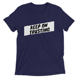 Keep On Trusting Premium Cotton Short sleeve T-shirt For Man