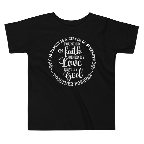 Toddler Black Christian Shirt ~ 